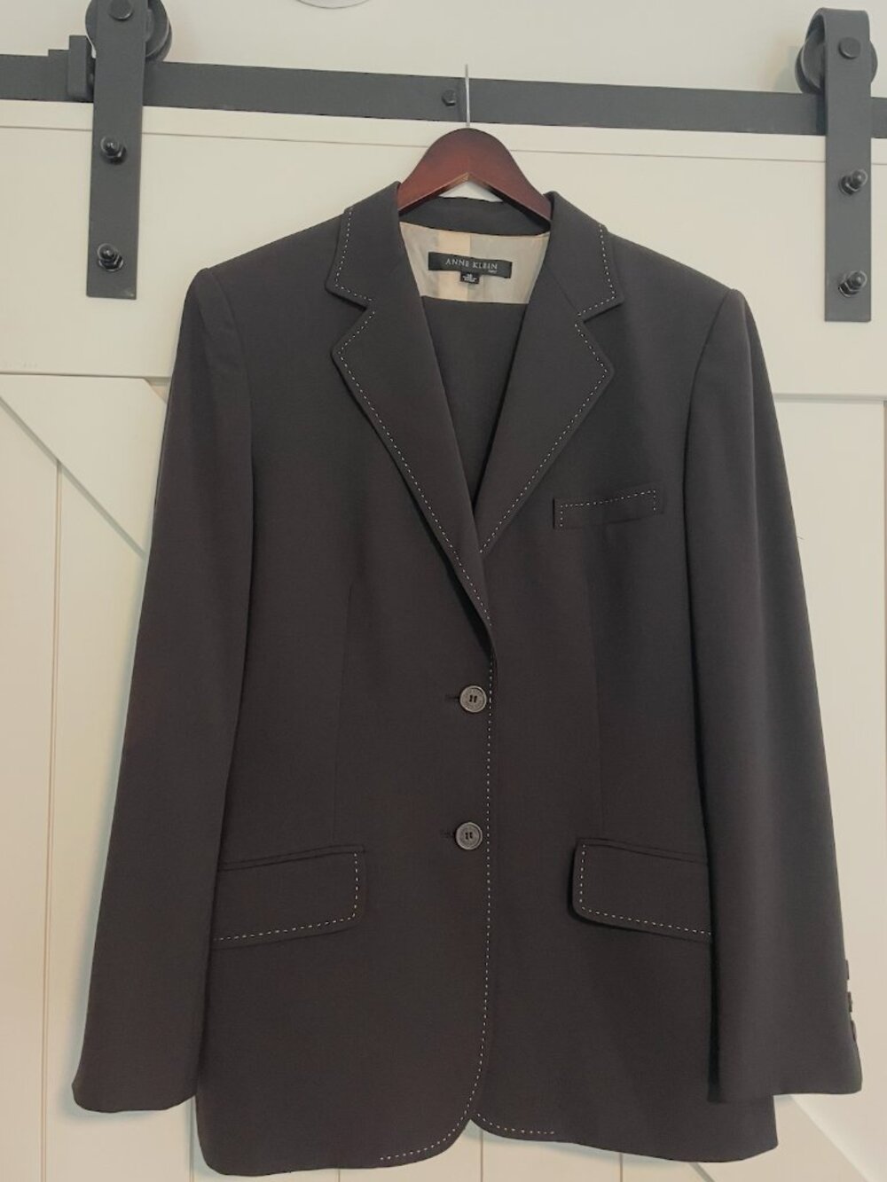 Anne Klein Black Pant Suit